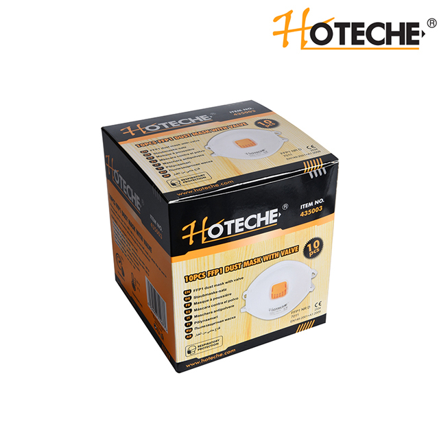 ПЫЛЕМАСКА FFP1 С КЛАПАНОМ, 10 ШТ.