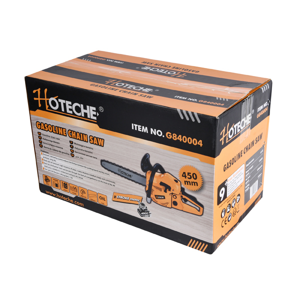 БЕНЗИНОВАЯ ЦЕПНАЯ ПИЛА 450MM(18'')45CC