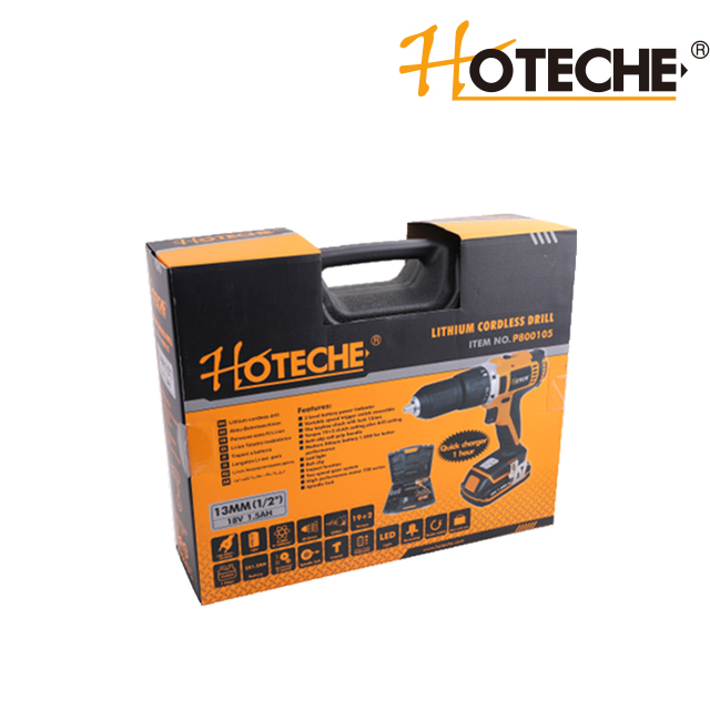 Литиевая аккумуляторная дрель 18 В