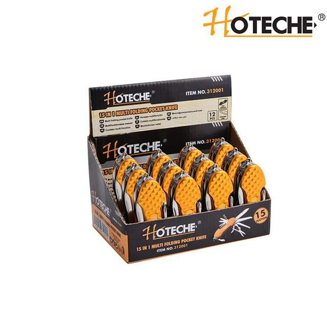 МУЛЬТИСКЛАДНОЙ КАРМАННЫЙ НОЖ 15 В 1