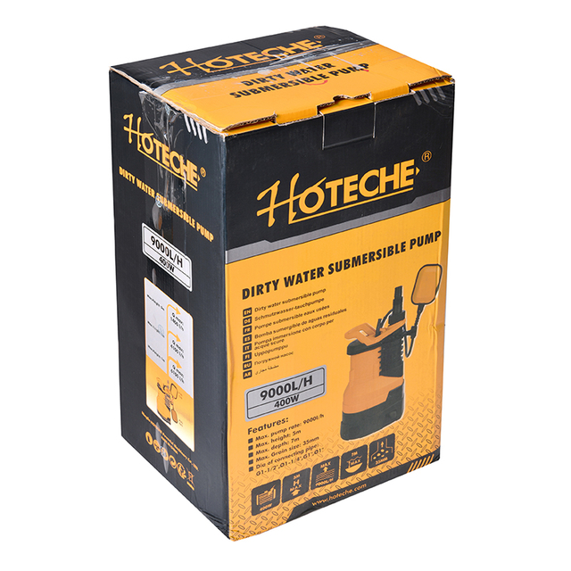 ПОГРУЖНОЙ НАСОС ДЛЯ ГРЯЗНОЙ ВОДЫ 400ВТ