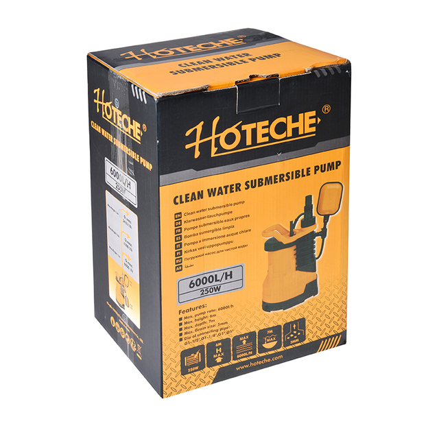 ПОГРУЖНОЙ НАСОС ДЛЯ ЧИСТОЙ ВОДЫ 250ВТ