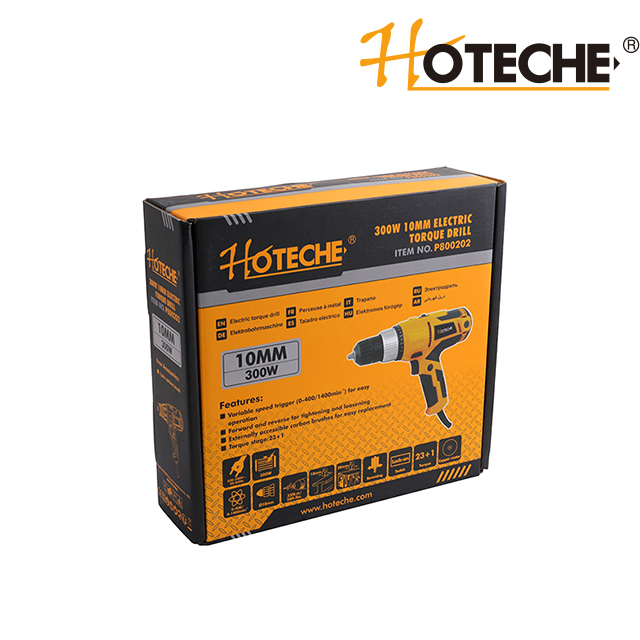 Электрическая дрель мощностью 300 Вт. 
