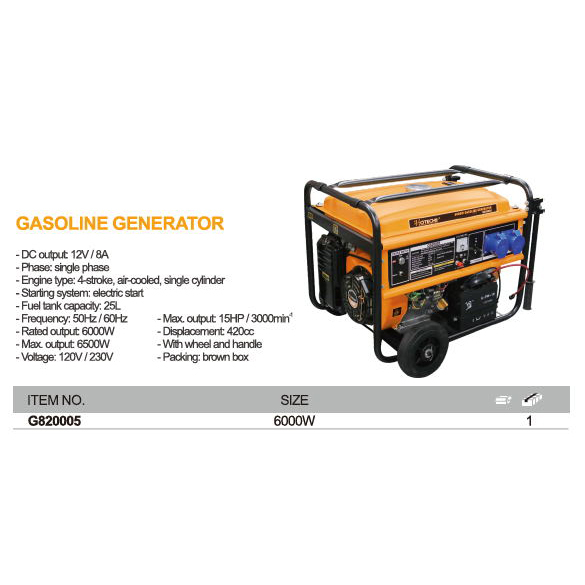 БЕНЗИНОВЫЙ ГЕНЕРАТОР